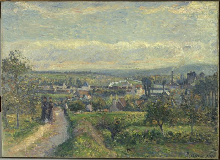 Camille Pissarro Vue de Saint-Ouen-l'Aumone oil painting picture